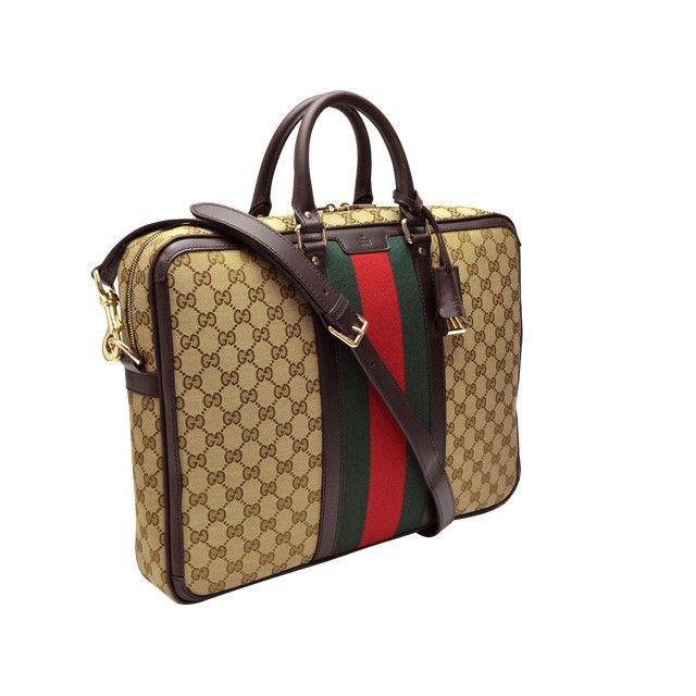 ウェビング グッチ バッグ GUCCI メンズ ビジネスバッグ 斜めがけ