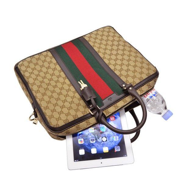 GUCCI　ビジネスバッグ 中古・古着通販】GUCCI (グッチ) ビジネスバッグ ブラック｜ブランド