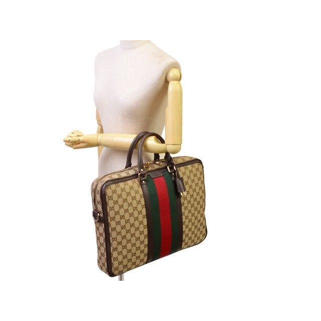 ウェビング グッチ バッグ GUCCI メンズ ビジネスバッグ 斜めがけ