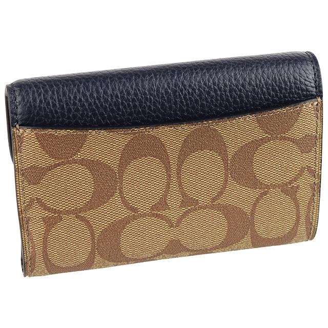 COACH（コーチ） 財布 折財布 二つ折り シグネチャー アウトレット