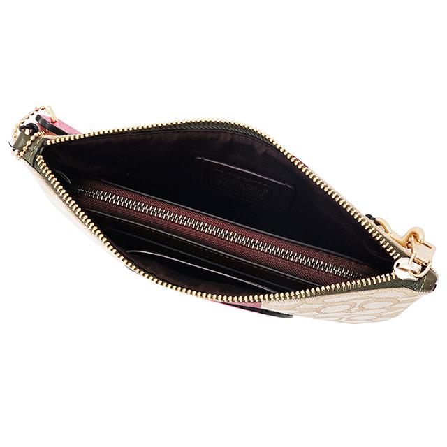 COACH（コーチ） クラッチバッグ リストレット シグネチャー