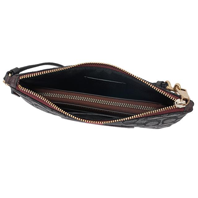 COACH　パーティーバック　ミニバック　クラッチバック COACH コーチ クラッチバッグ リストレット シグネチャー