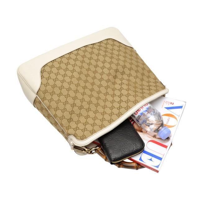 GGキャンバス グッチ バッグ GUCCI トート バンブー 新作 2way  