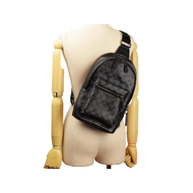 COACH（コーチ） ボディーバッグ スリングバッグ メンズ シグネチャー