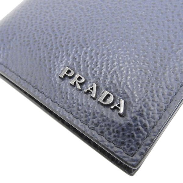 PRADA（プラダ） 財布 折財布 二つ折り 財布 レザー NERO BALTICO ネロ
