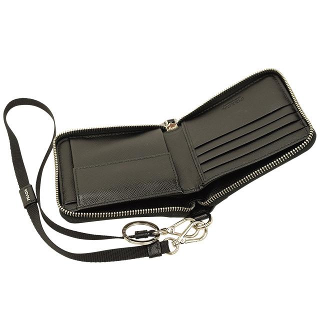 PRADA（プラダ） 財布 折財布 二つ折り メンズ ハート アウトレット