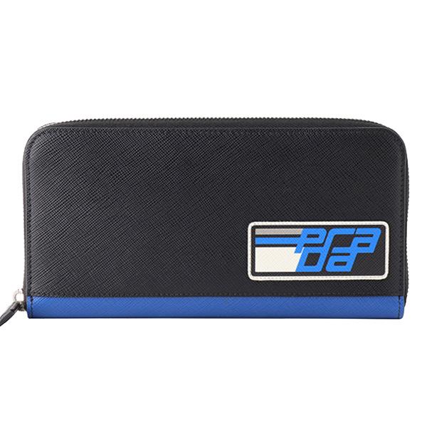 プラダ PRADA 財布 長財布 ラウンドファスナー メンズ アウトレット 2ml317