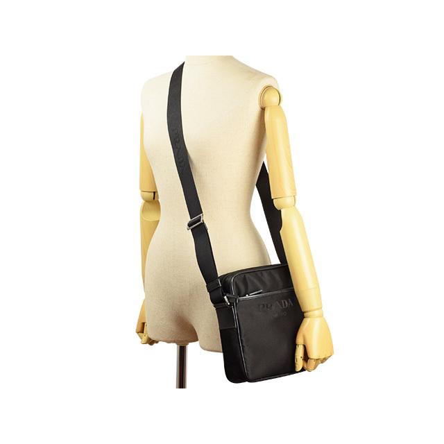 【加古川店】 中古 PRADA | プラダ ショルダーバッグ ロゴ ショルダーバッグ 2VH143 サフィアーノ 【122】 PRADA（プラダ） 美品 トライアングルロゴ 2VH063 ショルダーバッグ
