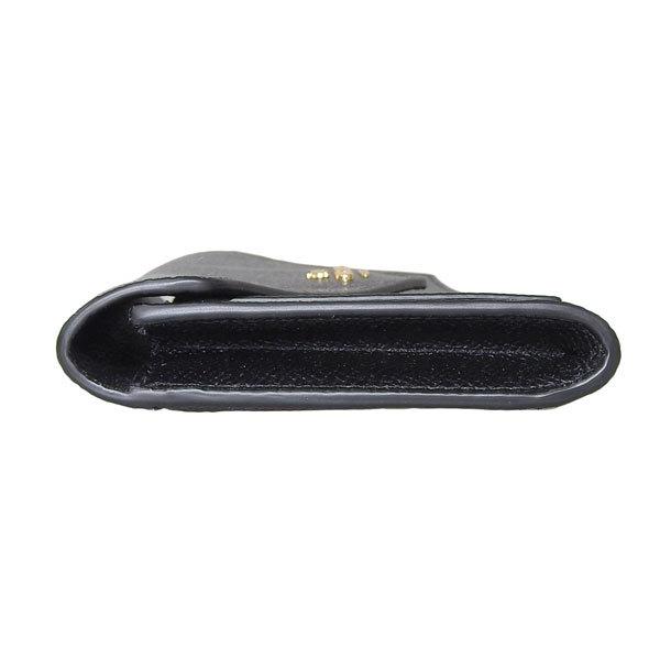 COACH ブラック 長財布 ストラップ付き COACH（コーチ） 長財布 レザー ブラック レディース 3033 : FASCINO