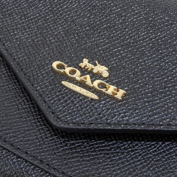 COACH（コーチ） 長財布 レザー ブラック レディース 3033 : FASCINO