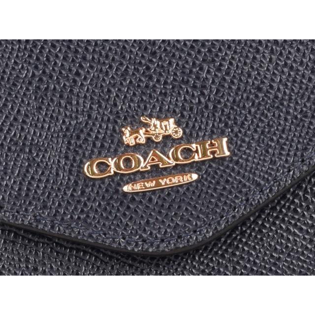 コーチ 長財布新品同様  - 3033 黒 レザー コーチ COACH 財布 レディース 長財布 ロゴ ブラック 黒 3033IMBLK