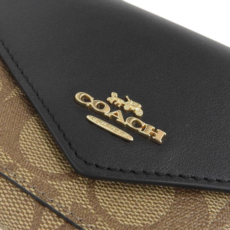COACH（コーチ） 長財布 財布 シグネチャー PVC レザー IMCBI IM KHAKI