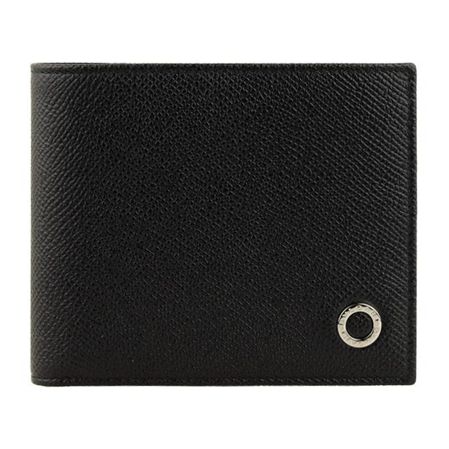 極美品　BVLGARI ブルガリ　財布　二つ折り　M54 ブルガリ 二つ折り財布 メンズ ブルガリ ブルガリ マン グレー BVLGARI