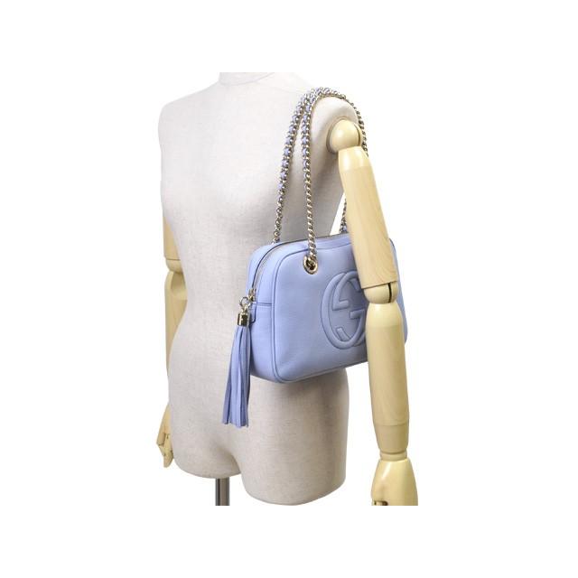 グッチ 308983 SOHO ダブルチェーン スモールショルダーバッグ レザー GUCCI（グッチ） 308983 ダブルチェーン SOHO(ソーホー) スモール