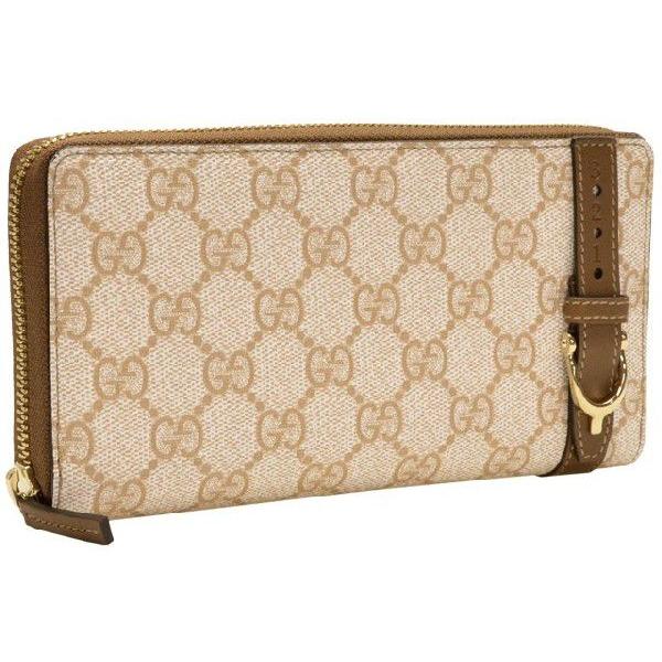 GG グッチGUCCI長財布 ラウンドファスナー 長財布 ニース 新作 メンズ