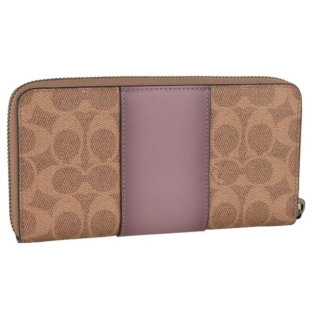 COACH コーチ 財布 長財布 ラウンドファスナー シグネチャー