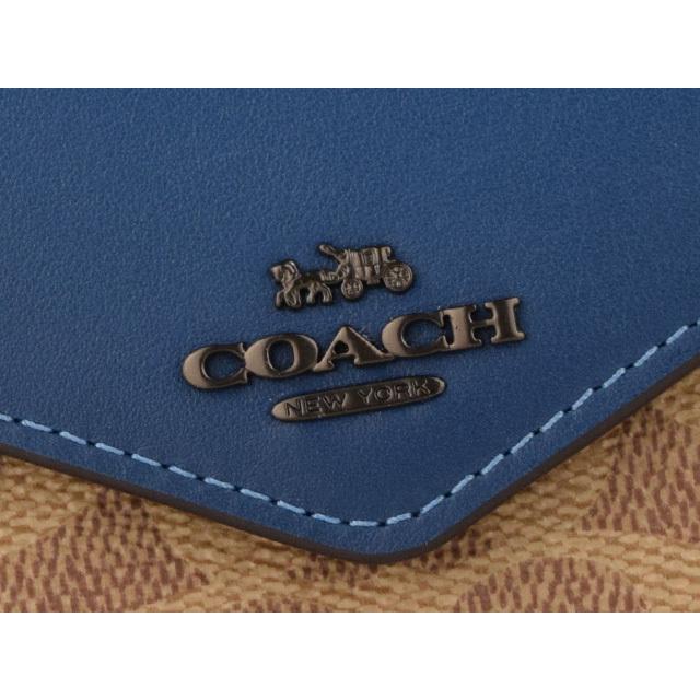 COACH（コーチ） 財布 長財布 二つ折り シグネチャー アウトレット