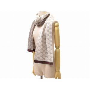 GUCCI（グッチ） GUCCI GG柄 マフラー ストール 325806 アウトレット