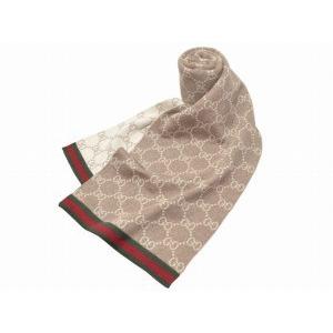 GUCCI（グッチ） GUCCI GG柄 マフラー ストール 325806 アウトレット