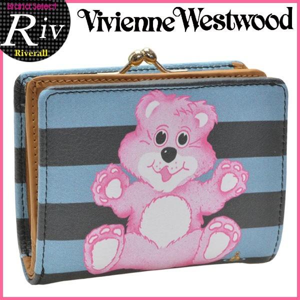 Vivienne Westwood（ヴィヴィアンウエストウッド） 財布 二つ折り ベア