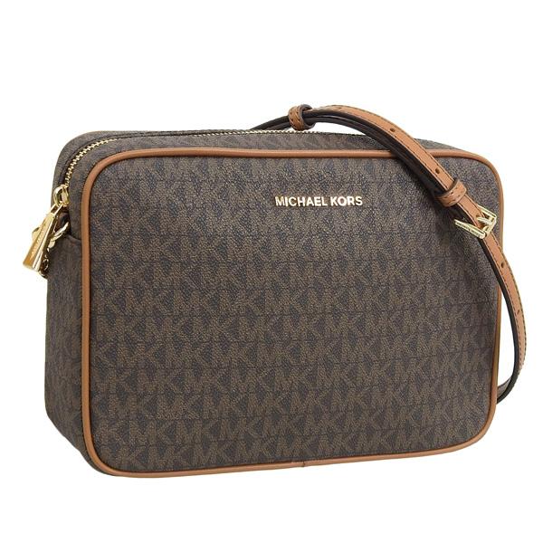 マイケル マイケル コース MICHAEL MICHAEL KORS ショルダーバッグ ラージ JET SET LG EW MKシグネチャー カメラバッグ クロスボディ 32F1GJ6C7B 0005 公式アウトレット】JET SET TRAVEL カメラ クロスボディ ラージ - MK