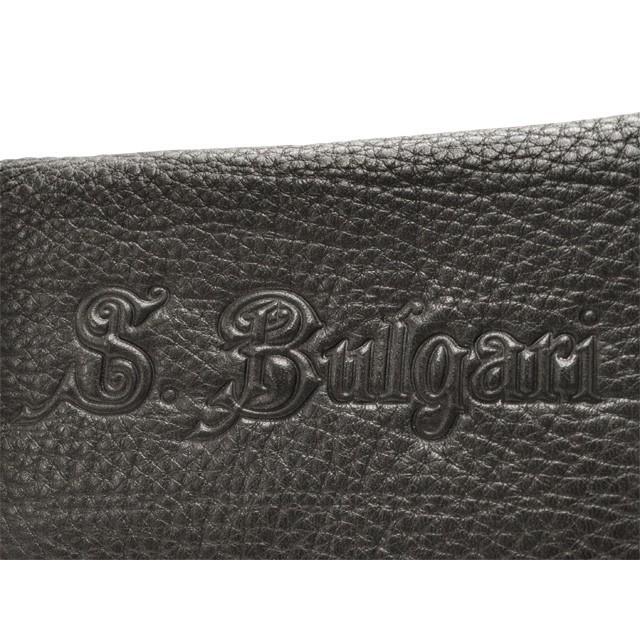 ブルガリ BVLGARI 財布 S.BUIGARI 二つ折り財布 ソリティオブルガリ メンズ 33516 