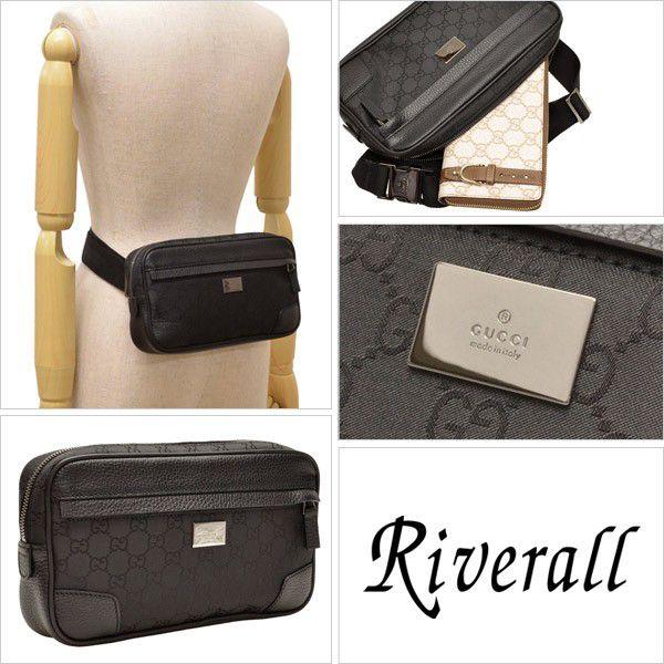 GG グッチ バッグ GUCCI メンズ ウエストポーチ ヒップバッグ 336672
