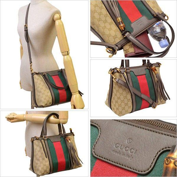 ウェビング グッチ ショルダーバッグ GUCCI ハンドバッグ 2way RANIA