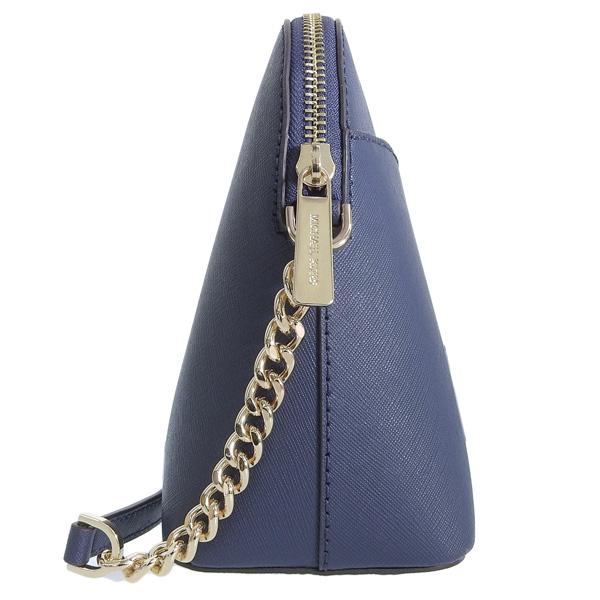 MICHAEL KORS JET SET レザー ショルダーバッグ ネイビー Jet Set Small Saffiano Leather Crossbody Bag with Case for Apple
