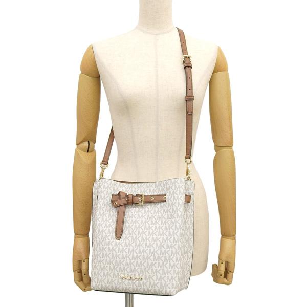 MICHAEL KORS / ショルダーバッグ/レザー/WHT/35H0GU5M5B MICHAEL KORS（マイケルコース） バッグ レディース ショルダーバッグ