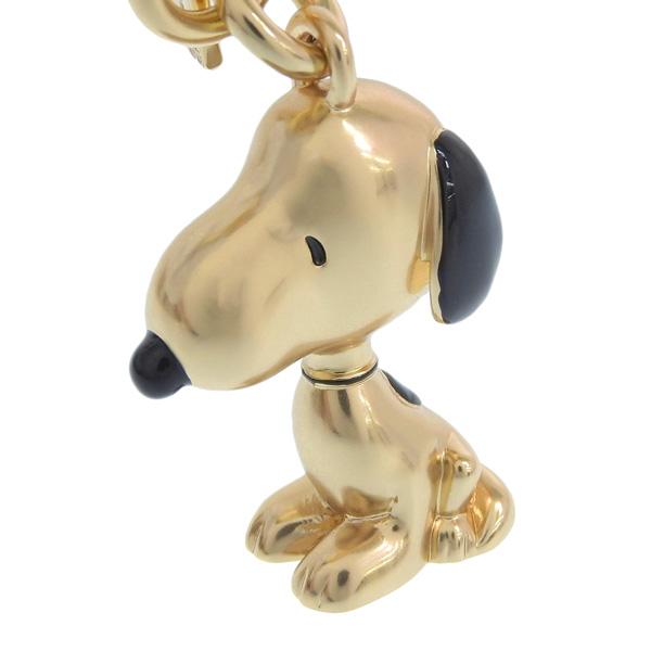 【Nori】COACH スヌーピー ゴールドキーホルダー COACH（コーチ） スヌーピー キーホルダー キーチャーム レディース