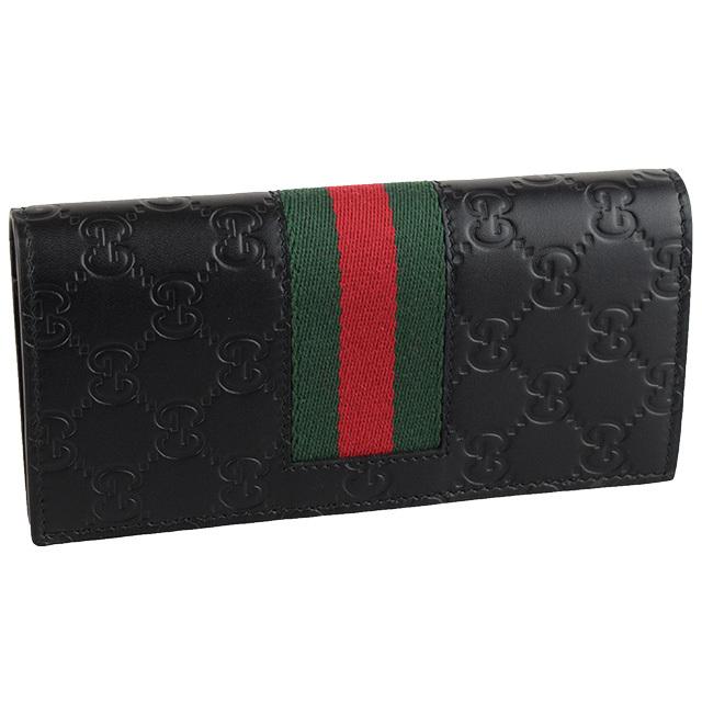 グッチシマ グッチ GUCCI 財布 長財布 二つ折り 札入れ メンズ