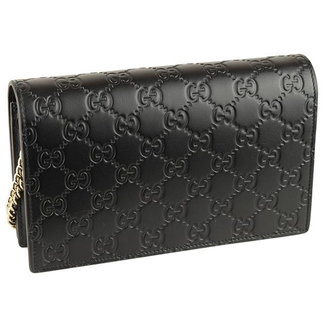 グッチシマ グッチ GUCCI ショルダーウォレット 長財布 チェーン 