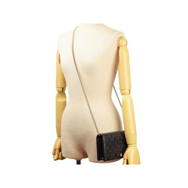 グッチシマ グッチ GUCCI ショルダーウォレット 長財布 チェーン 