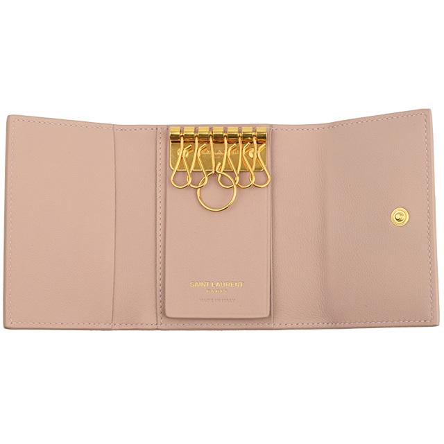 YSL キーケース 6連 SAINT LAURENT サンローラン YSL 6連 キーケース キーフック