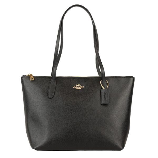 美品⭐️COACH コーチレザートートバッグ 4454 ブラック COACH（コーチ） バッグ トートバッグ アウトレット 4454 : FASCINO