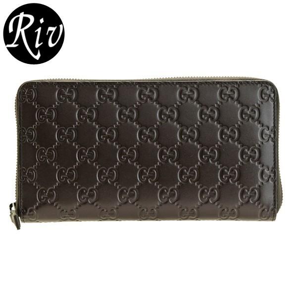 グッチシマ グッチ GUCCI 財布 長財布 ラウンドファスナー メンズ
