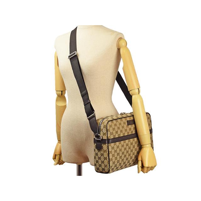 GUCCIグッチGGキャンバスBK ショルダーバッグ斜めがけ 保存袋付 GGキャンバス 【数量限定セール】グッチ GUCCI バッグ ショルダー