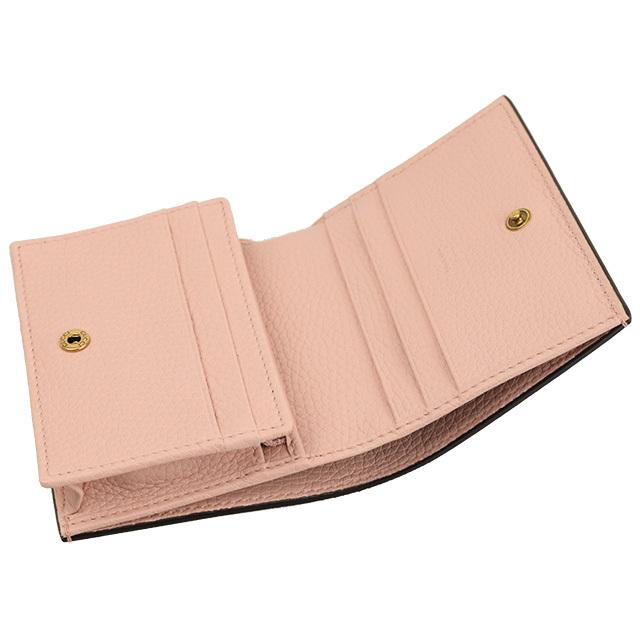 よ*る様 GUCCI 二つ折り財布 ピンクベージュ 蜂モチーフ GUCCI グッチ 財布 折財布 二つ折り 蜂 ハチ アウトレット