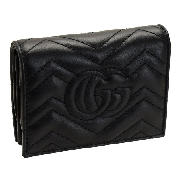 GUCCI（グッチ） 財布 折財布 二つ折り キルティング 466492dtd1t1000