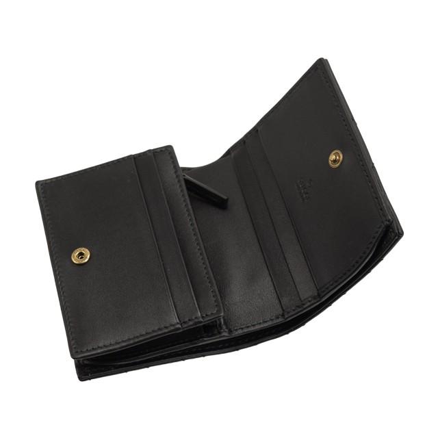 GUCCI（グッチ） 財布 折財布 二つ折り キルティング 466492dtd1t1000