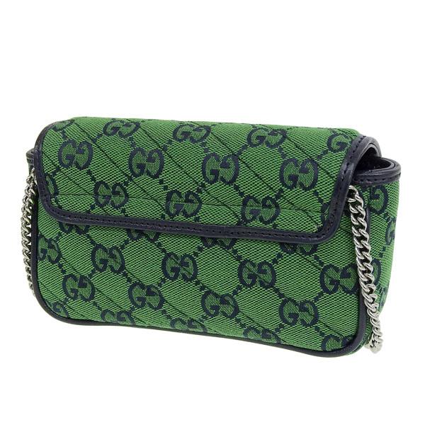GUCCI グッチ バッグ ショルダーバッグ キャンバス グリーン