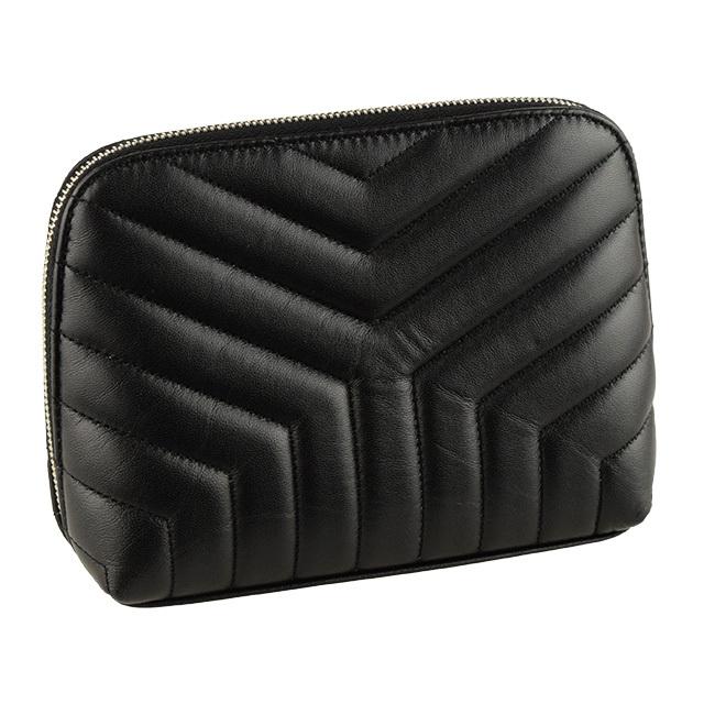 Saint Laurent 折り畳み式ポーチ Yves Saint Laurent（イヴ・サンローラン） サンローラン パリ SAINT