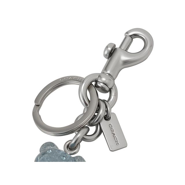 COACH コーチ シグネチャー ラメ グリッター ベア キーリング 未使用品 COACH（コーチ） キーリング キーホルダー シグネチャー ラメ