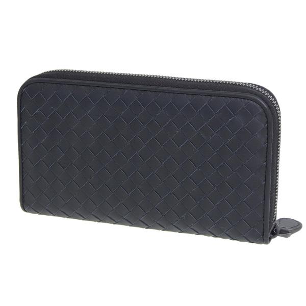 Bottega Veneta 黒 レザー 長財布 BOTTEGA VENETA（ボッテガ・ヴェネタ） ボッテガ・ヴェネタ財布 メンズ