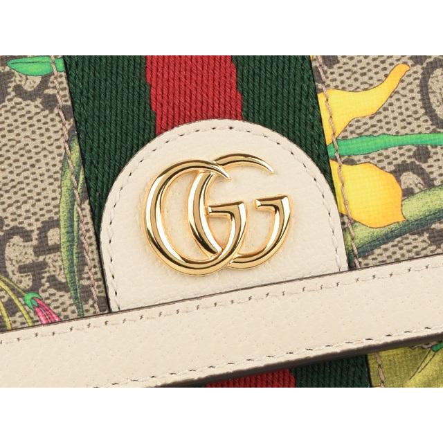 GUCCI（グッチ） 財布 折財布 ミニ コンパクト 花柄 アウトレット