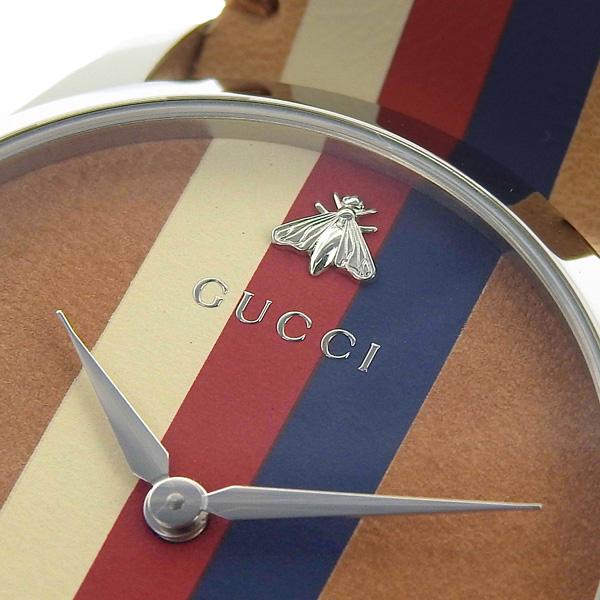 GUCCI（グッチ） レディース 腕時計 アウトレット SS ブラウンマルチ