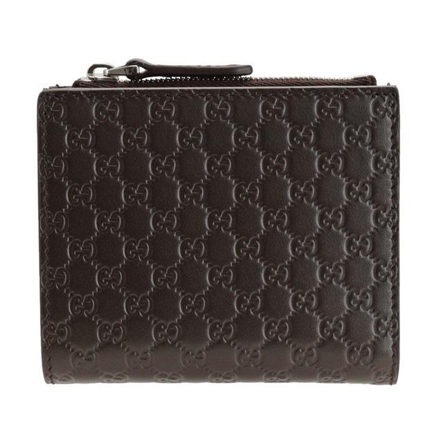 GUCCIメンズ二つ折り財布 袋付き グッチシマ グッチ GUCCI 財布 折財布 二つ折り メンズ レディース