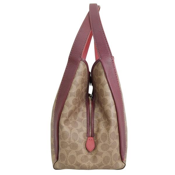 COACHハンドバッグ COACH（コーチ） バッグ ショルダーバッグ バッグ ベージュ レッド