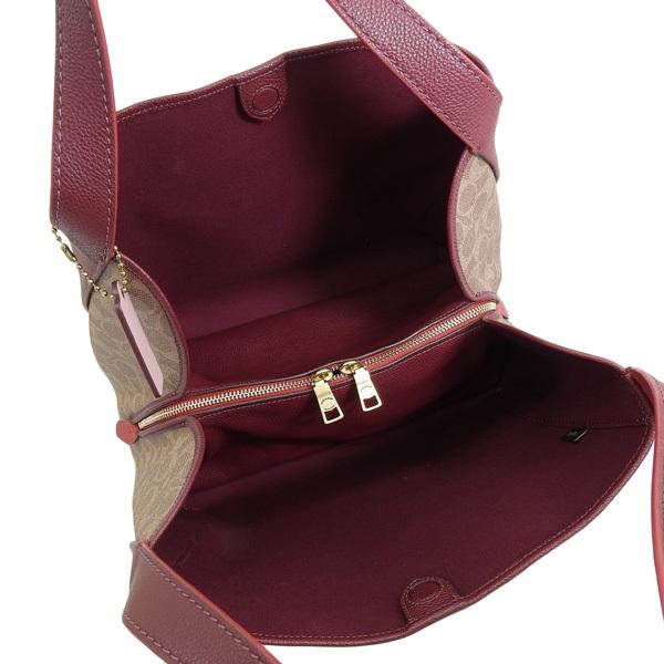 COACH（コーチ） バッグ ショルダーバッグ バッグ ベージュ レッド
